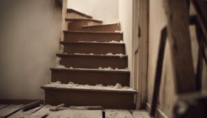 paneling a staircase wall