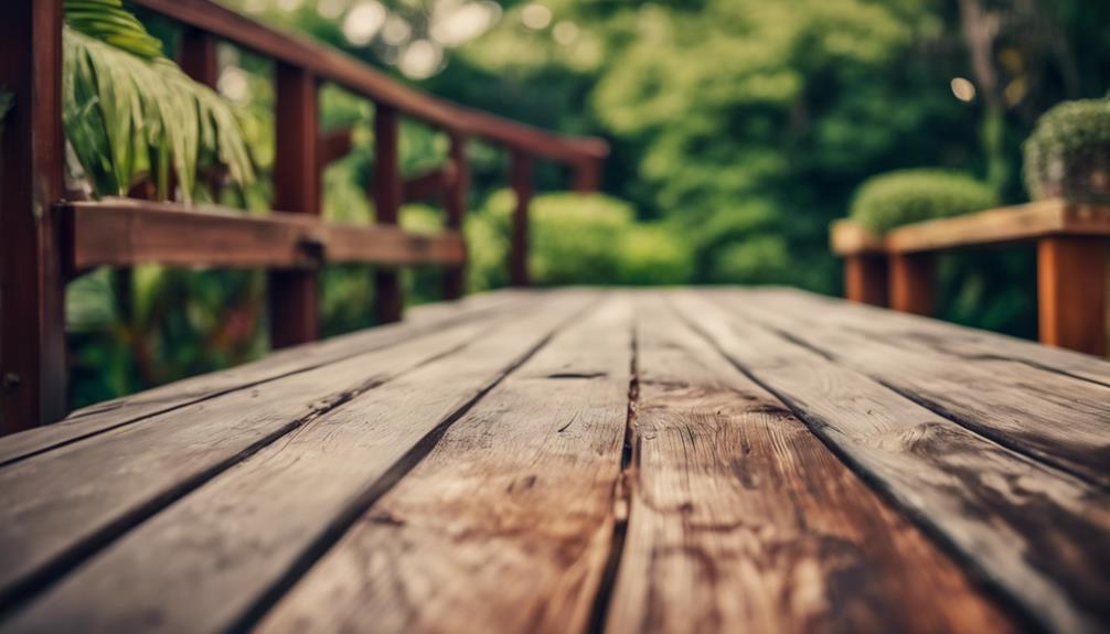 renewing old deck beauty