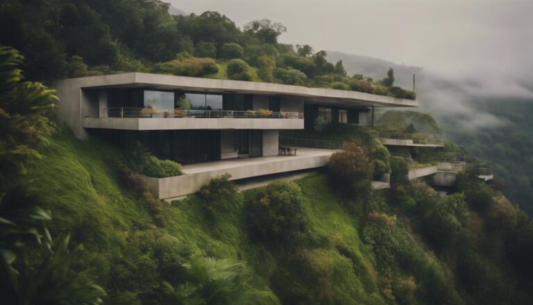building on steep slopes
