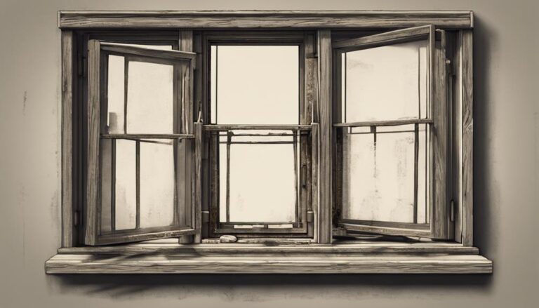 components of hung windows
