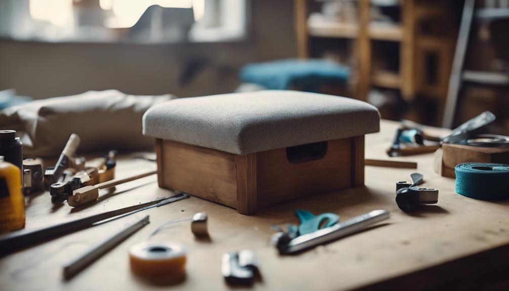 create footstool from scratch