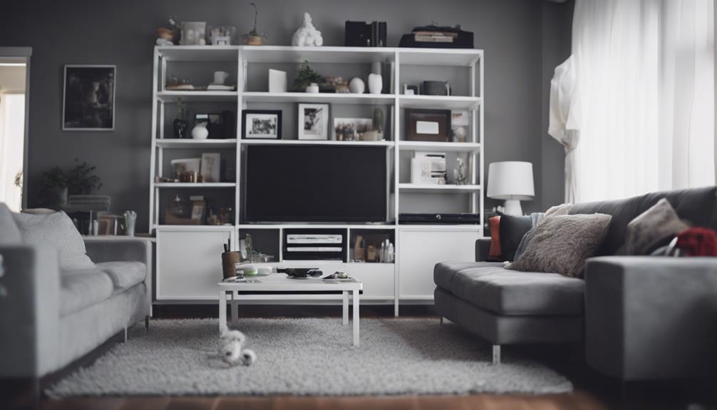 creative bookshelf storage idea