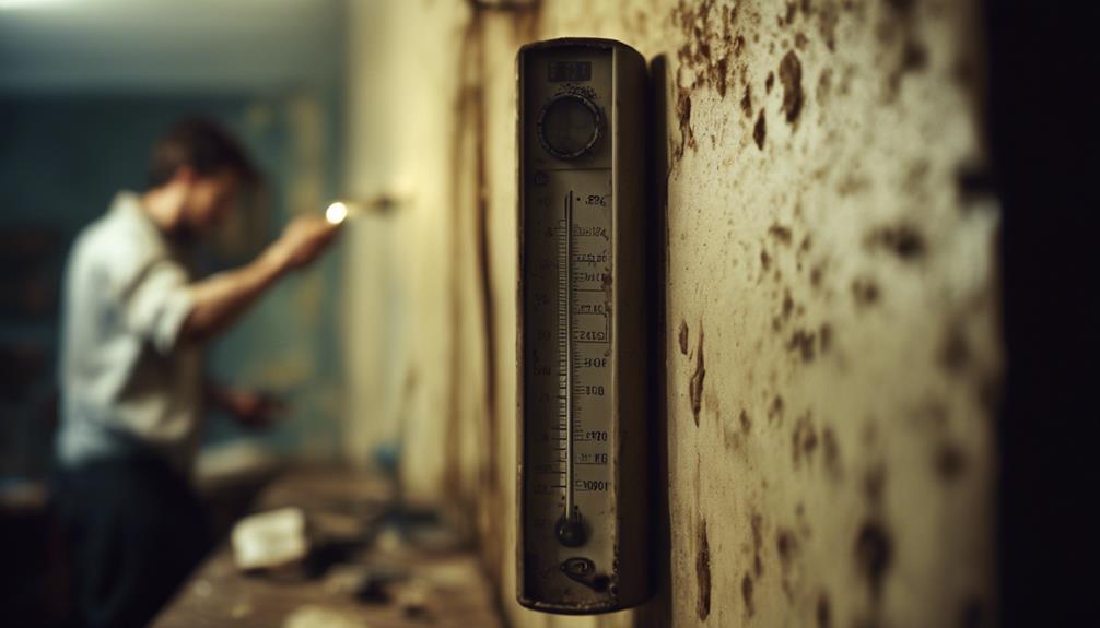 detecting moisture in walls
