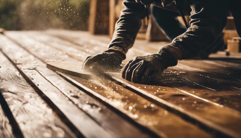 sanding vs power washing