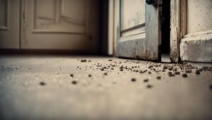 sealing gaps at doors